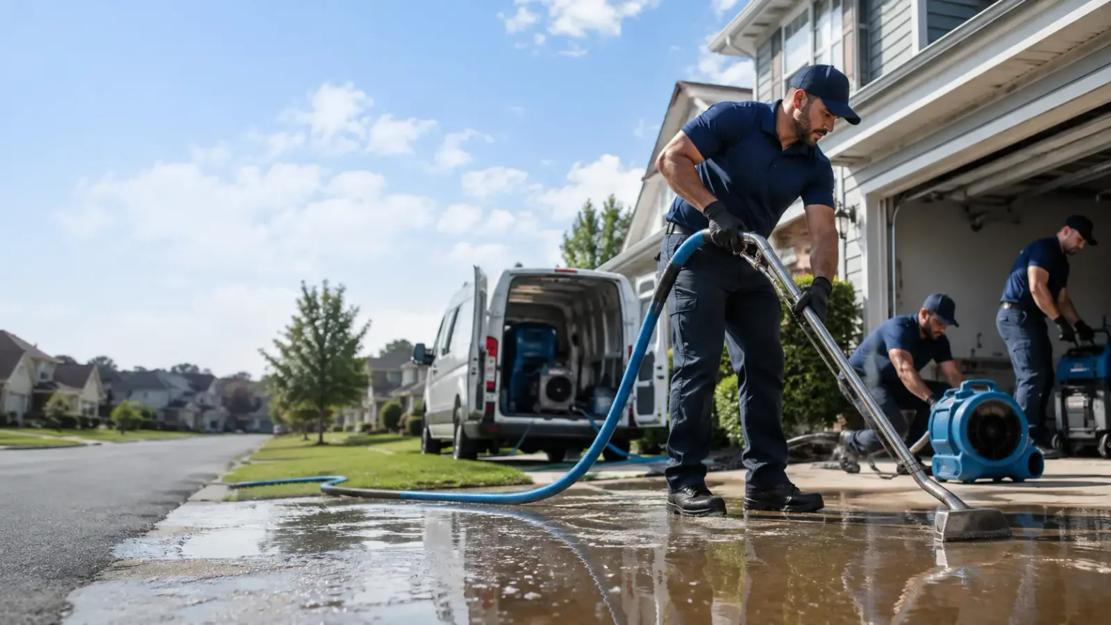 Flood Damage Restoration in Orland, IN